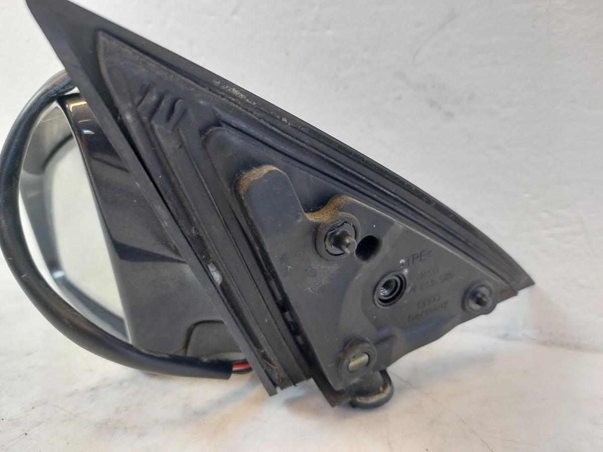 Audi A6 4F C6 Avant Aussenspiegel links Seitenspiegel elektrisch anklapp LZ7Q