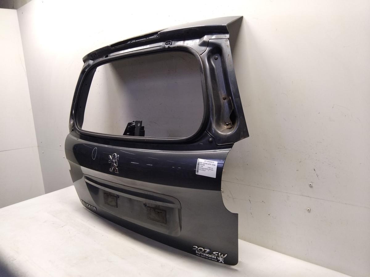 Peugeot 207 SW Kombi original Heckklappe dunkelgraumetallic KTP Bj.2009