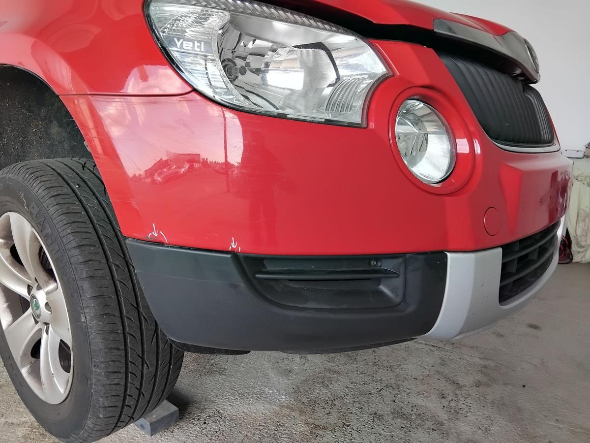 Skoda Yeti 5L orig.Scheinwerfer rechts mit Nebelscheinwerfer u LWR BJ2010 Halogen