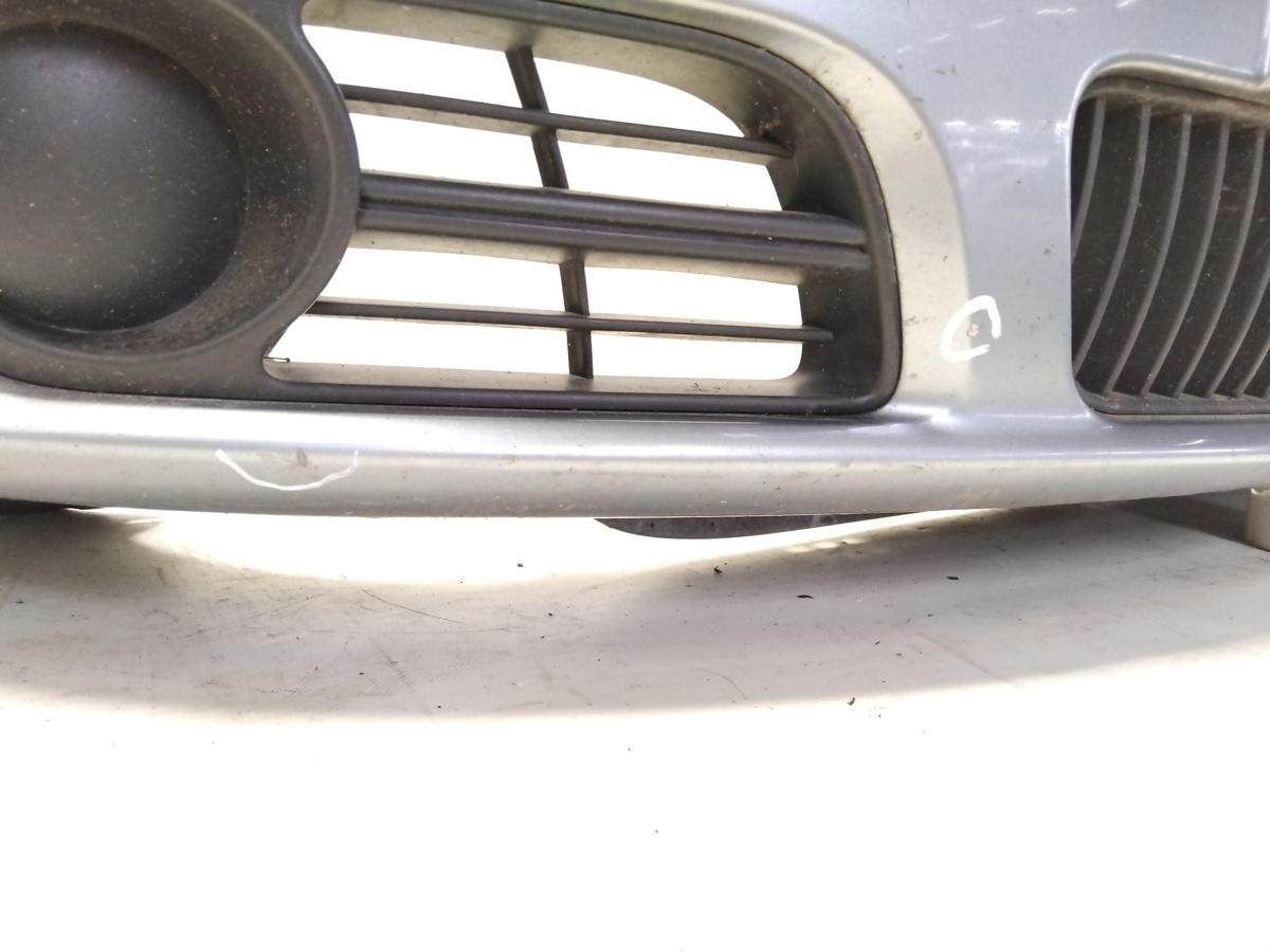 Skoda Fabia 1 6Y Facelift original Sto&szlig;stange Sto&szlig;f&auml;nger vorn BJ2005 LF7U Stonegreymetallic