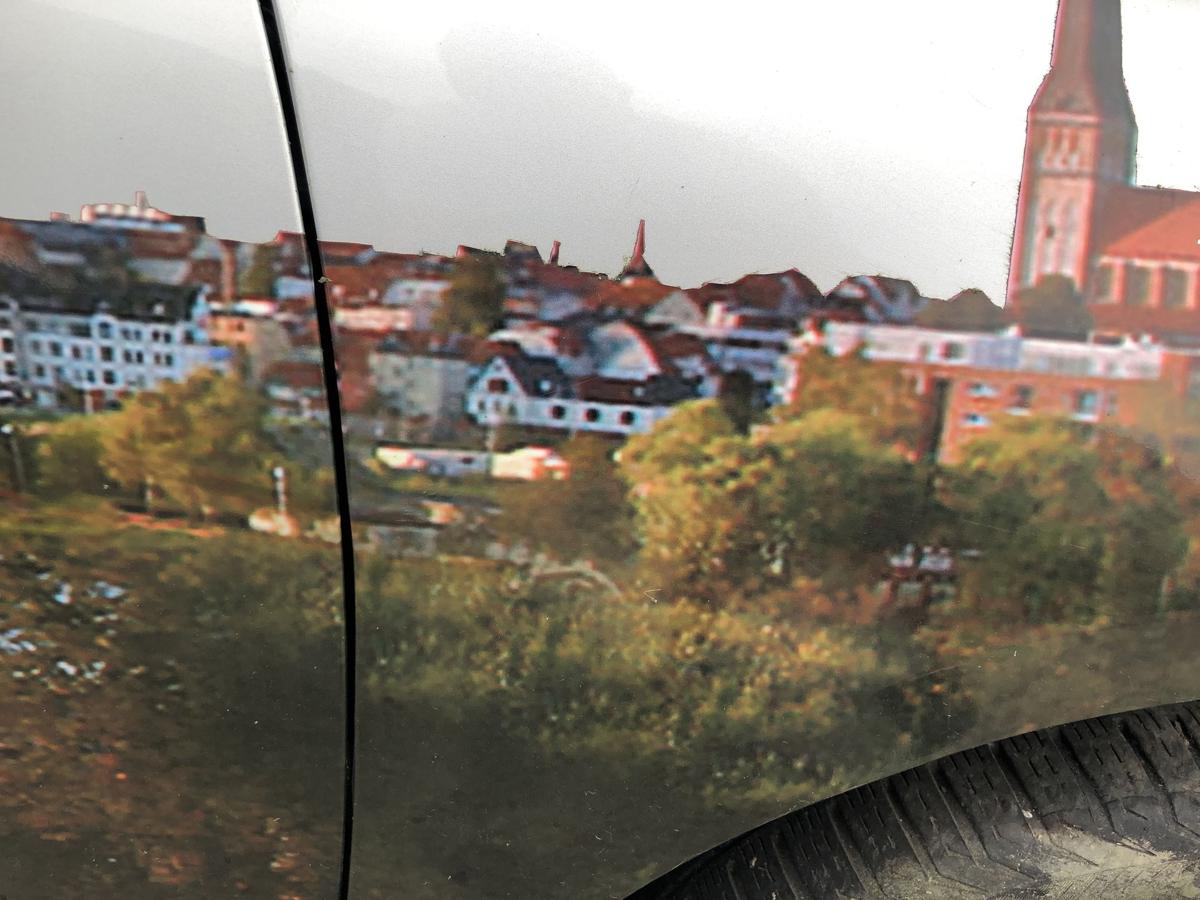 Mercedes A-Klasse W169 Kotfl&uuml;gel vorn rechts Beifahrer Seitenwand 761 silber