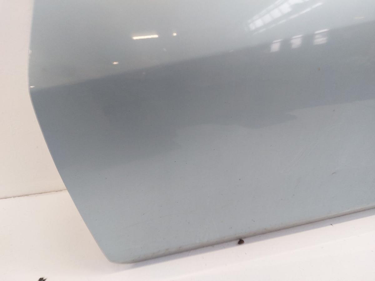 Tür vorn links vom 3 türer Fahrertür Autotür Rohbau hellblau Mazda 2 DE