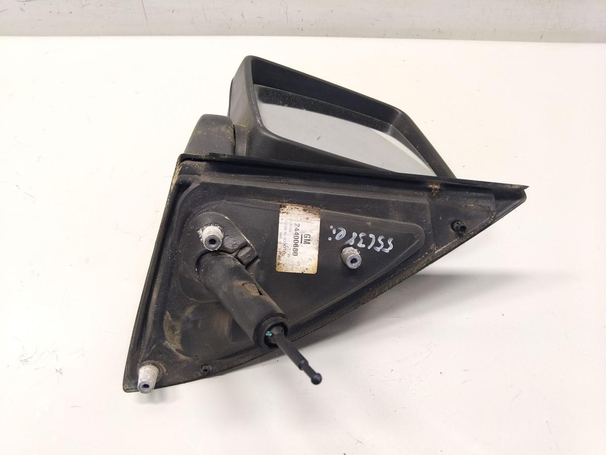 Opel Combo C original Au&szlig;enspiegel links schwarz unlackiert manuell BJ2004