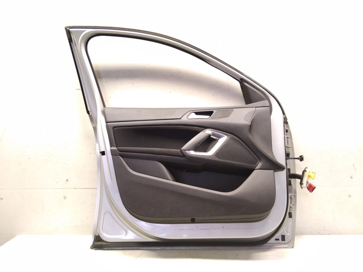 Peugeot 308 II Tür vorn links Fahrertür silber EZR aluminiumgraumetallic Bj.2015