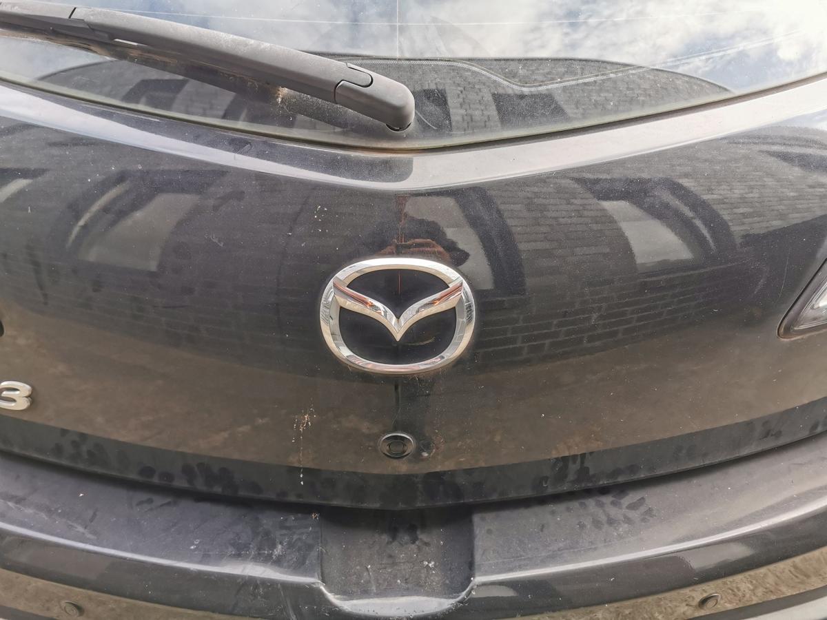 Mazda 3 BL Heckklappe Klappe Deckel hinten 5 Türer 16W Granitschwarz met