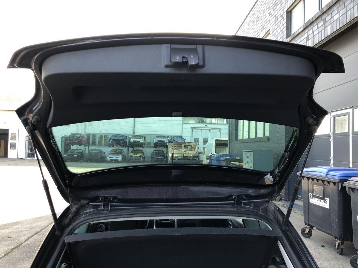 VW Polo 6R Heckklappe Heckdeckel mit Scheibe Anrostungen LC9X Deep Black Perl