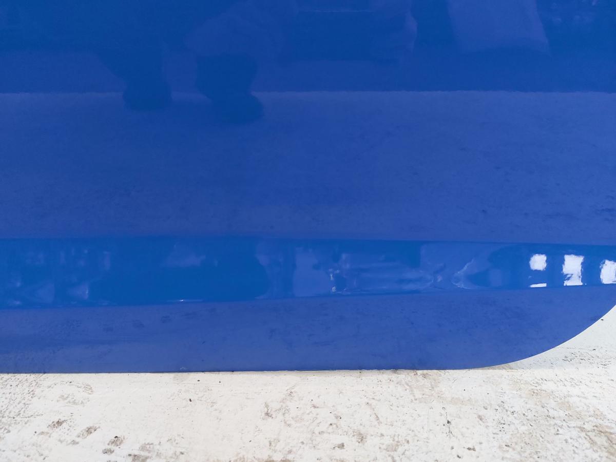 Seat Ibiza 6J Fahrert&uuml;r T&uuml;r Autot&uuml;r Rohbaut&uuml;r vorn links blau 3trg TEXT BILDER