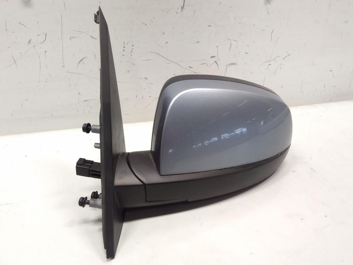 Opel Meriva A original Au&szlig;enspiegel links elektrisch anklappbar Bj.2005 Z163 lichtsilber