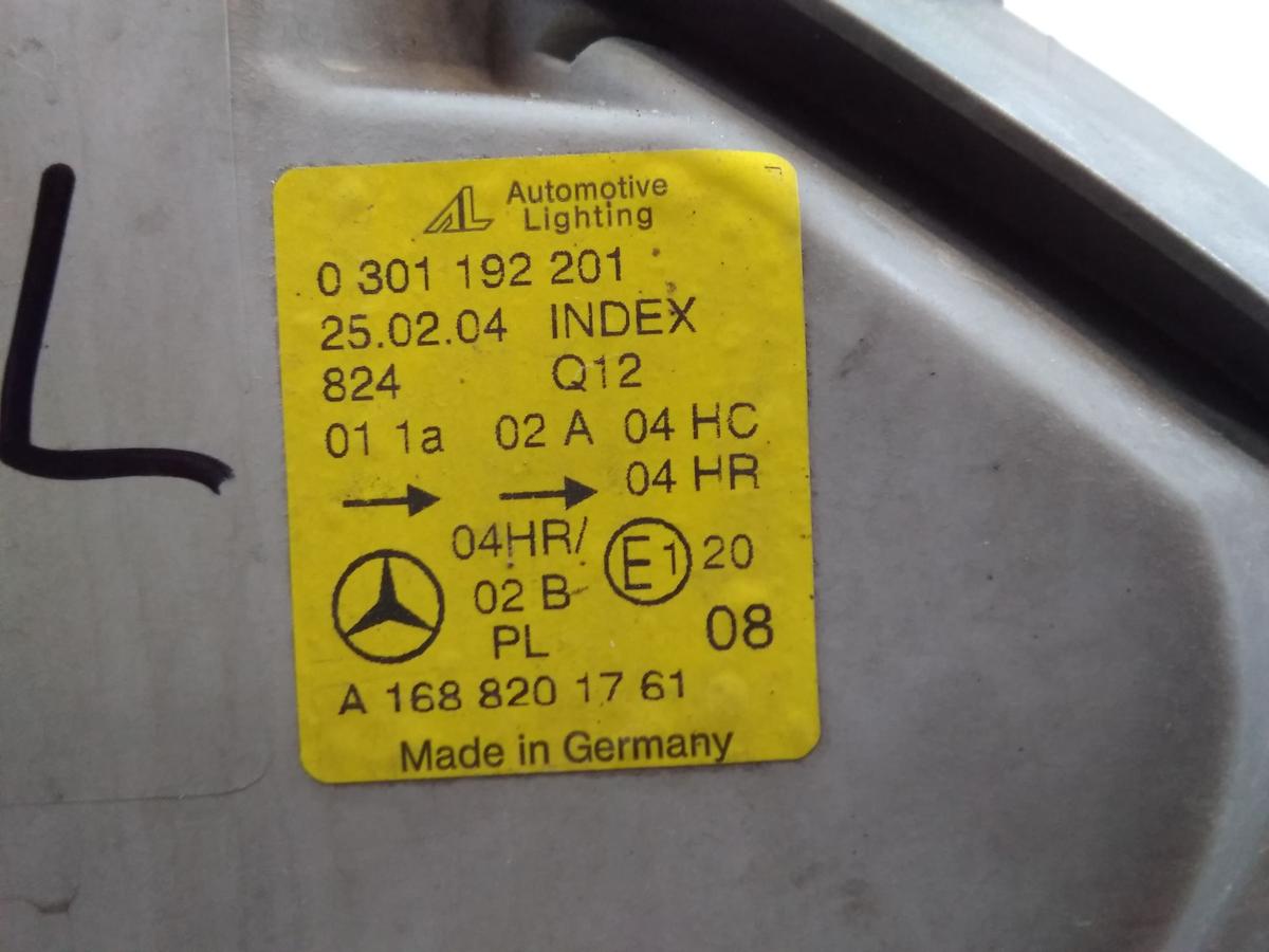Mercedes A-Klasse W168 original Scheinwerfer links MOPF Bj.2004