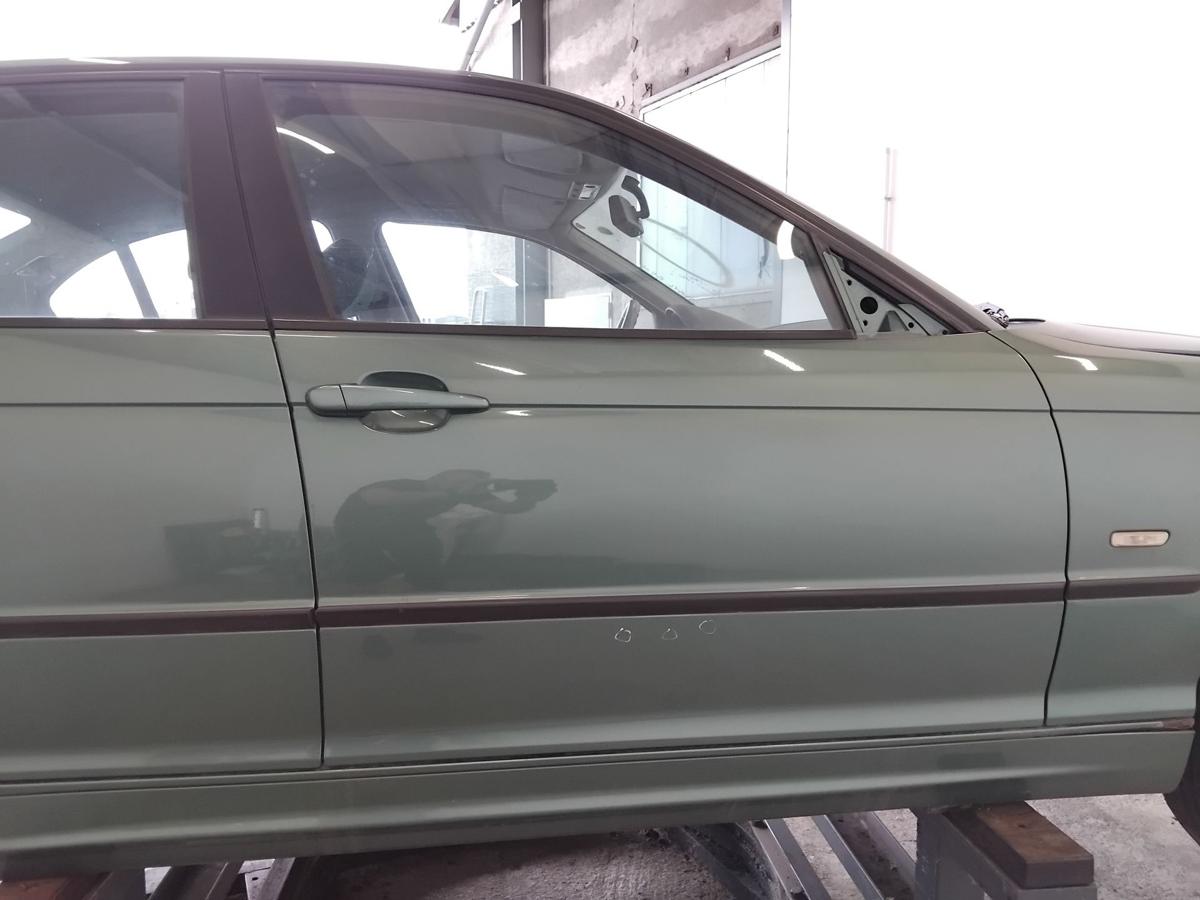 BMW 3er E46 T&uuml;r vorn rechts Beifahrert&uuml;r meergr&uuml;nmetallic 393 BJ1999