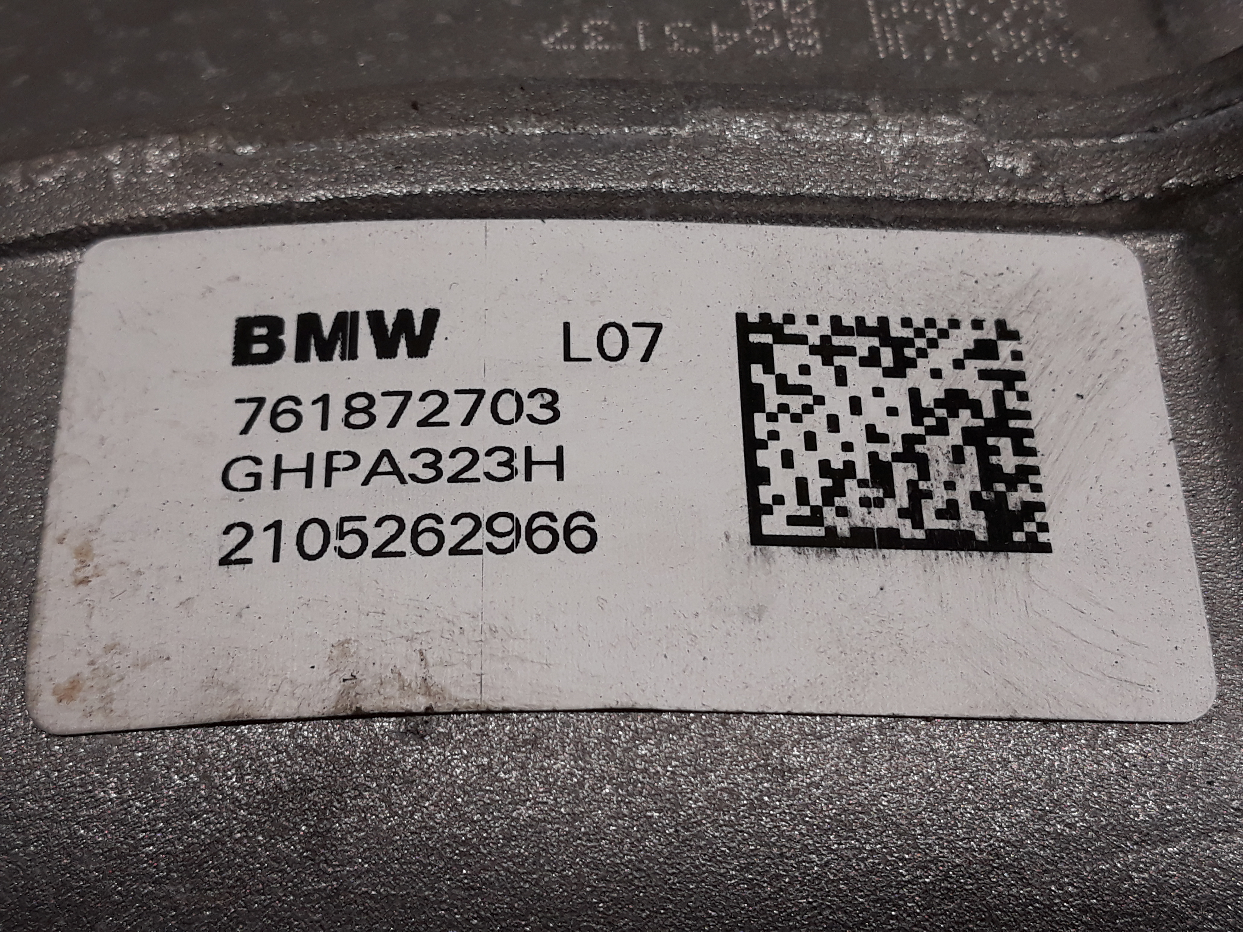 BMW X3 xDrive20d G01 Bj.2021 original Hinterachsgetriebe Differential 3.23 2.0TD 5km