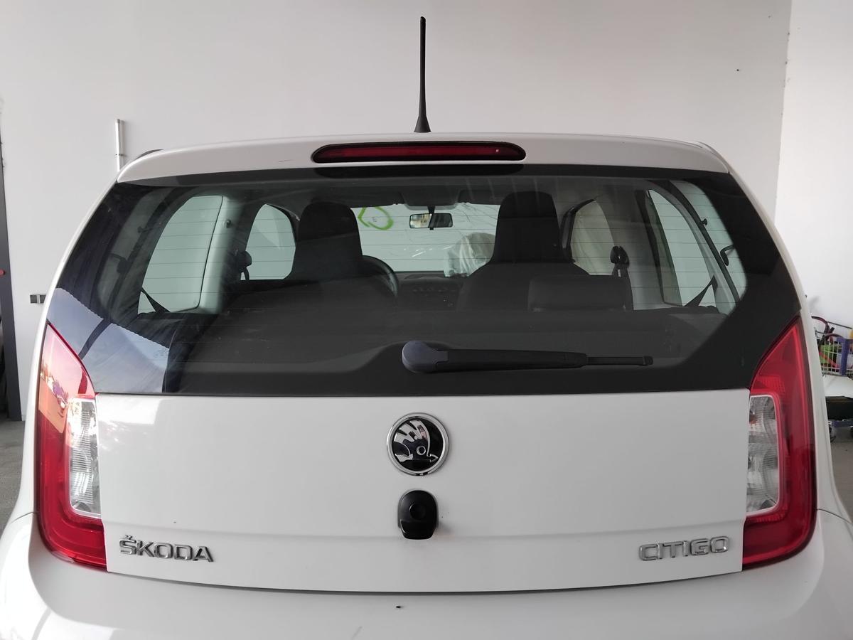 Skoda Citigo Heckklappe LB9A Candywei&szlig; mit Heckscheibe BJ2017
