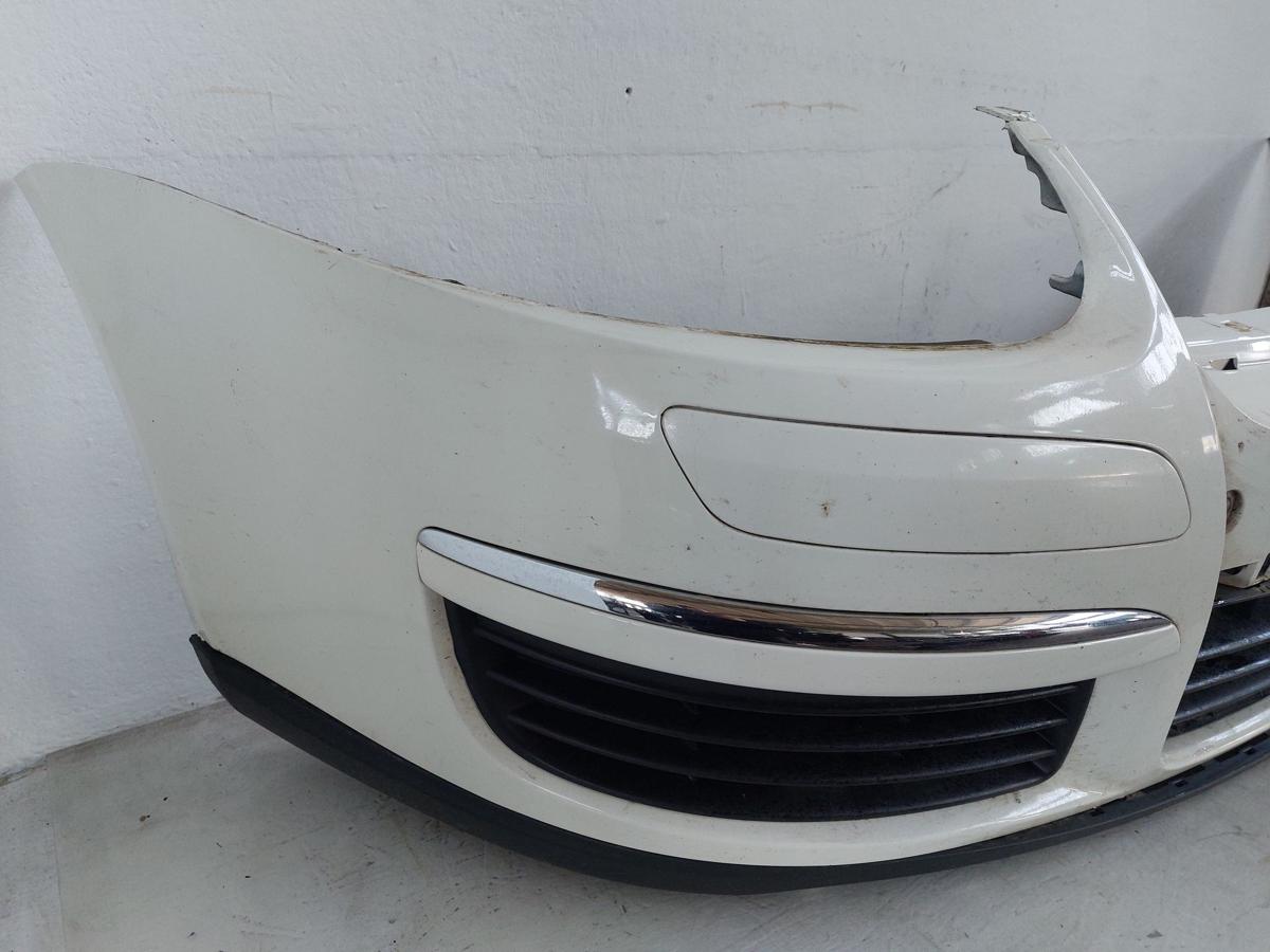 VW Golf 5 1KM Variant Sto&szlig;f&auml;nger vorn Frontsch&uuml;rze OHNE Grill LR9A weiss