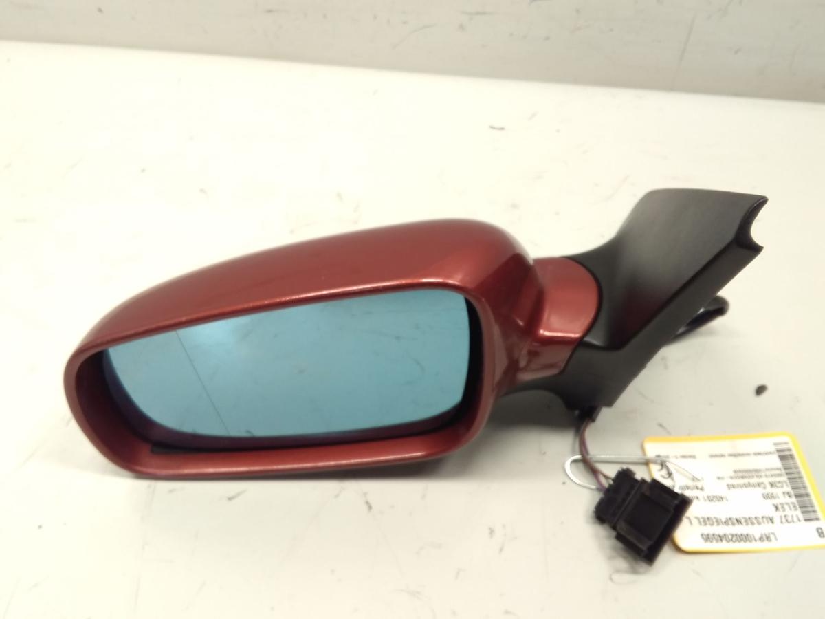 VW Golf 4 original Au&szlig;enspiegel links elektrisch beheizt BJ1999 LC3K Canyonred