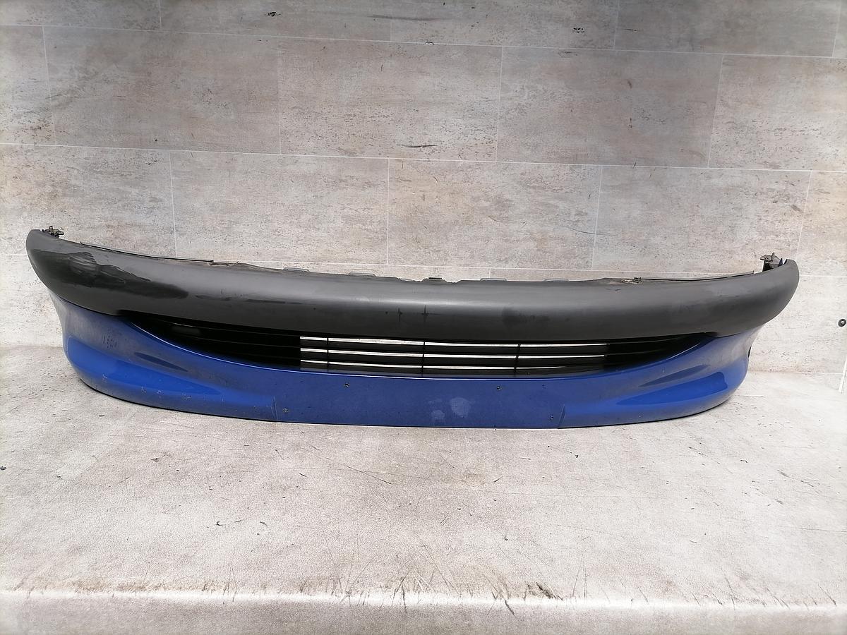 Peugeot 206 98-03 Stoßstange vorn Stoßfänger Blau