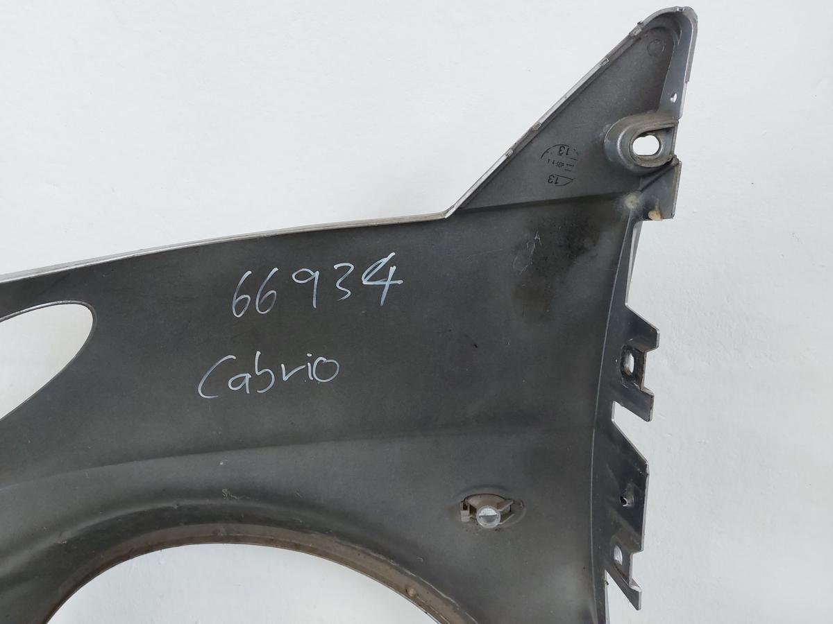 Smart 450 Cabrio Kotflügel Fender Seitenwand vorn rechts EAD Silbermetallic