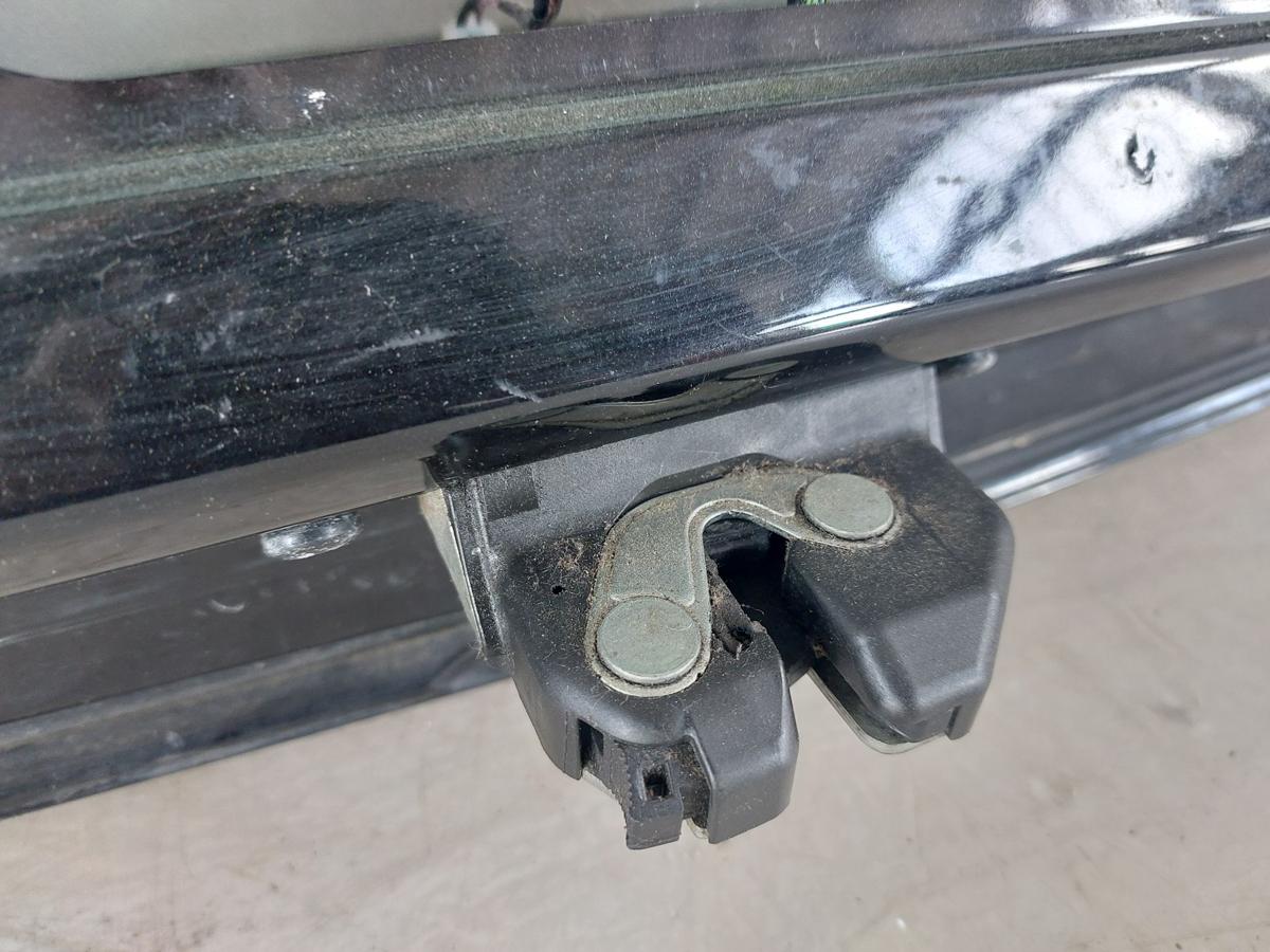 Opel Corsa D Heckklappe mit Scheibe nur f&uuml;r 5 t&uuml;rer im Rohbau 2HU Saphirschwarz