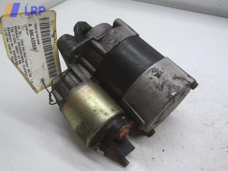 Renault Megane 1 BA Anlasser Starter D7E6 VALEO 1.6 16V 79kW BJ1999