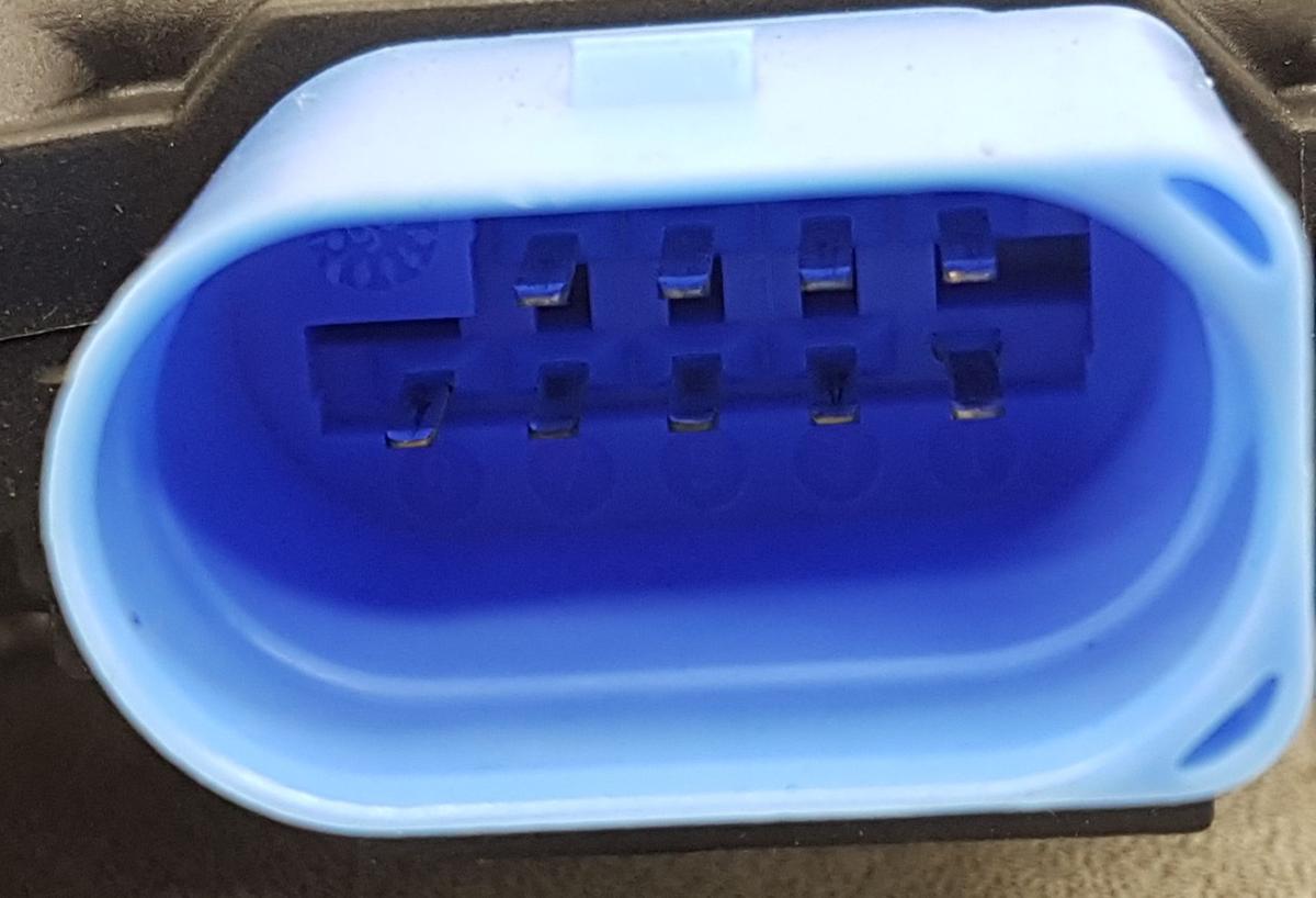 VW Touran 1T Türschloss vorn rechts 3D1837016AC Bj2007 für ZV 9 Pins
