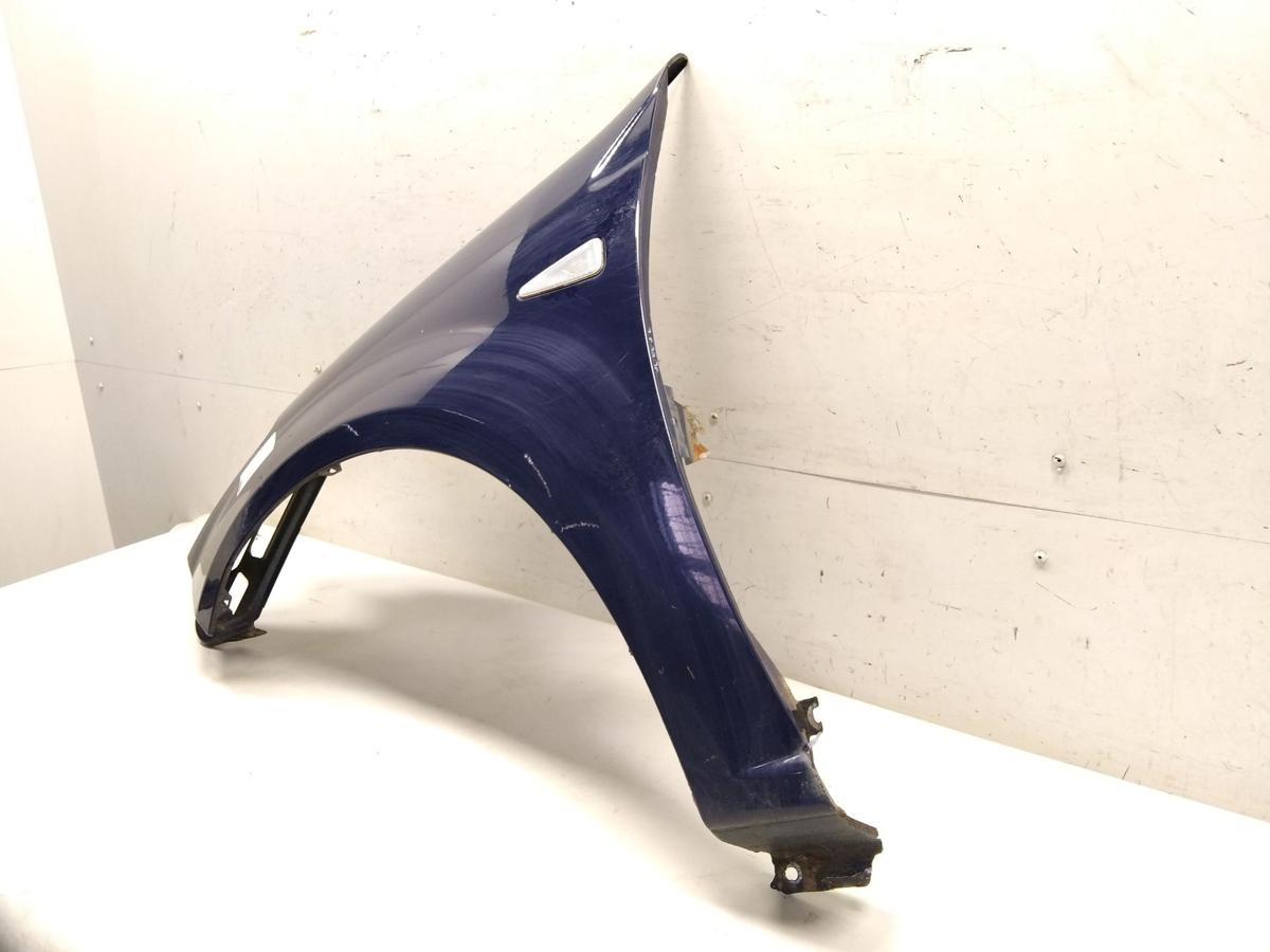 Dacia Sandero 1 original Kotfl&uuml;gel vorn links dunkelblau BJ2010