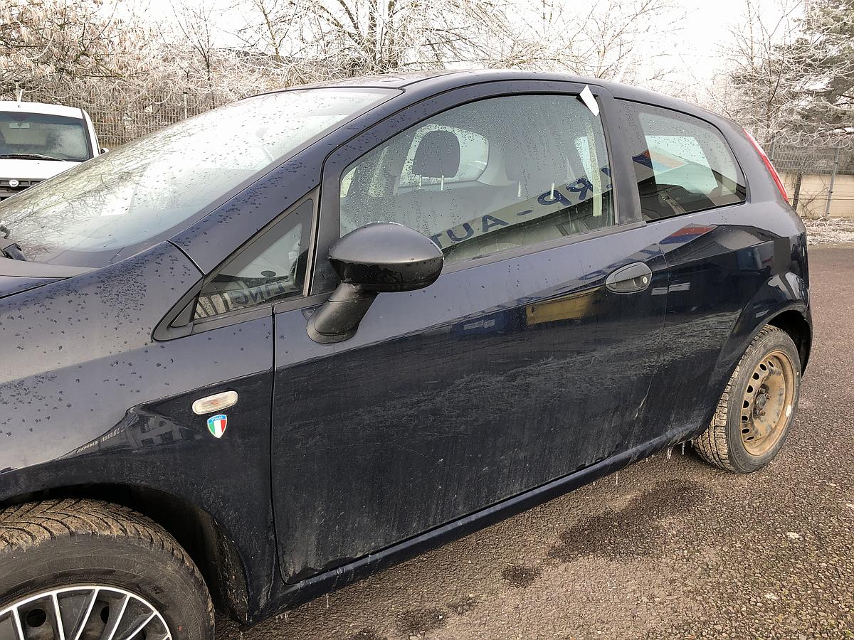 Fiat Grande Punto 199 Tür vorne links Fahrertür 475 Blu Suggestivo HWB 3 türer