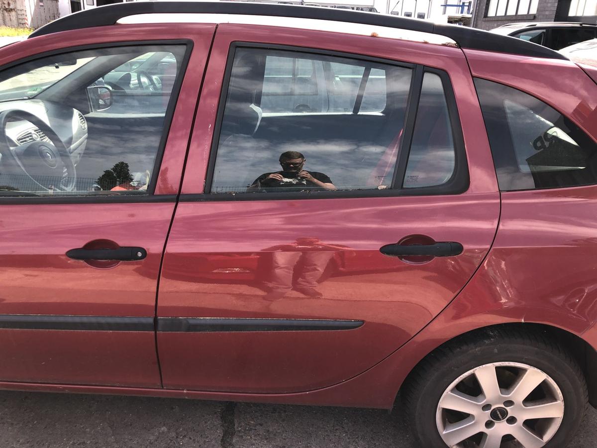 Renault Clio 3 III Grandtour T&uuml;r hinten links Fondt&uuml;r Kombi NNJ Flamencorot