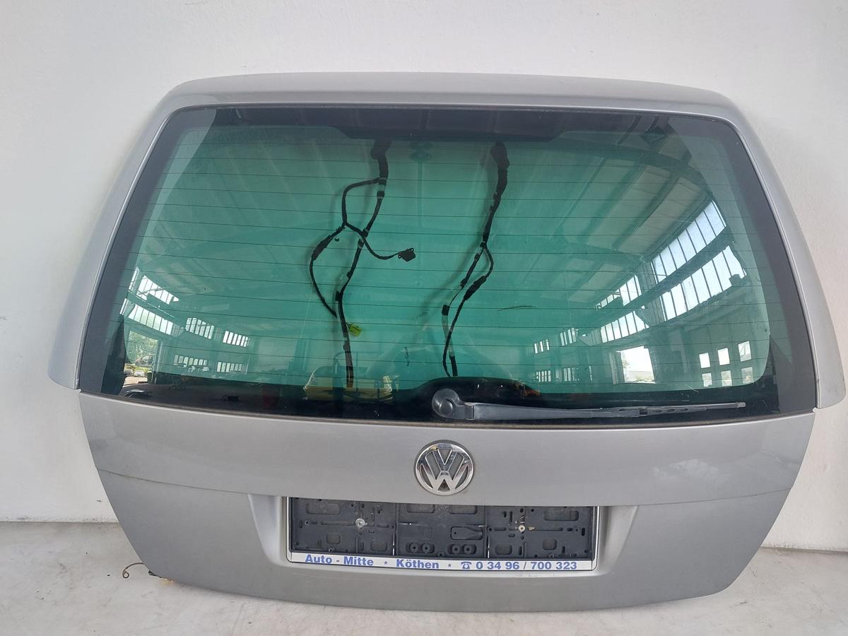 VW Golf 4 IV 1J Heckklappe mit Scheibe Kombi Variant LD7V Silbergrau Metallic