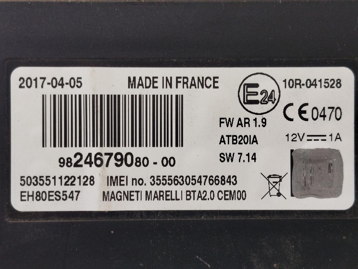 Citroen C3 III SX ab17 Steuerger&auml;t Bluetooth Bluetoothmodul OEM