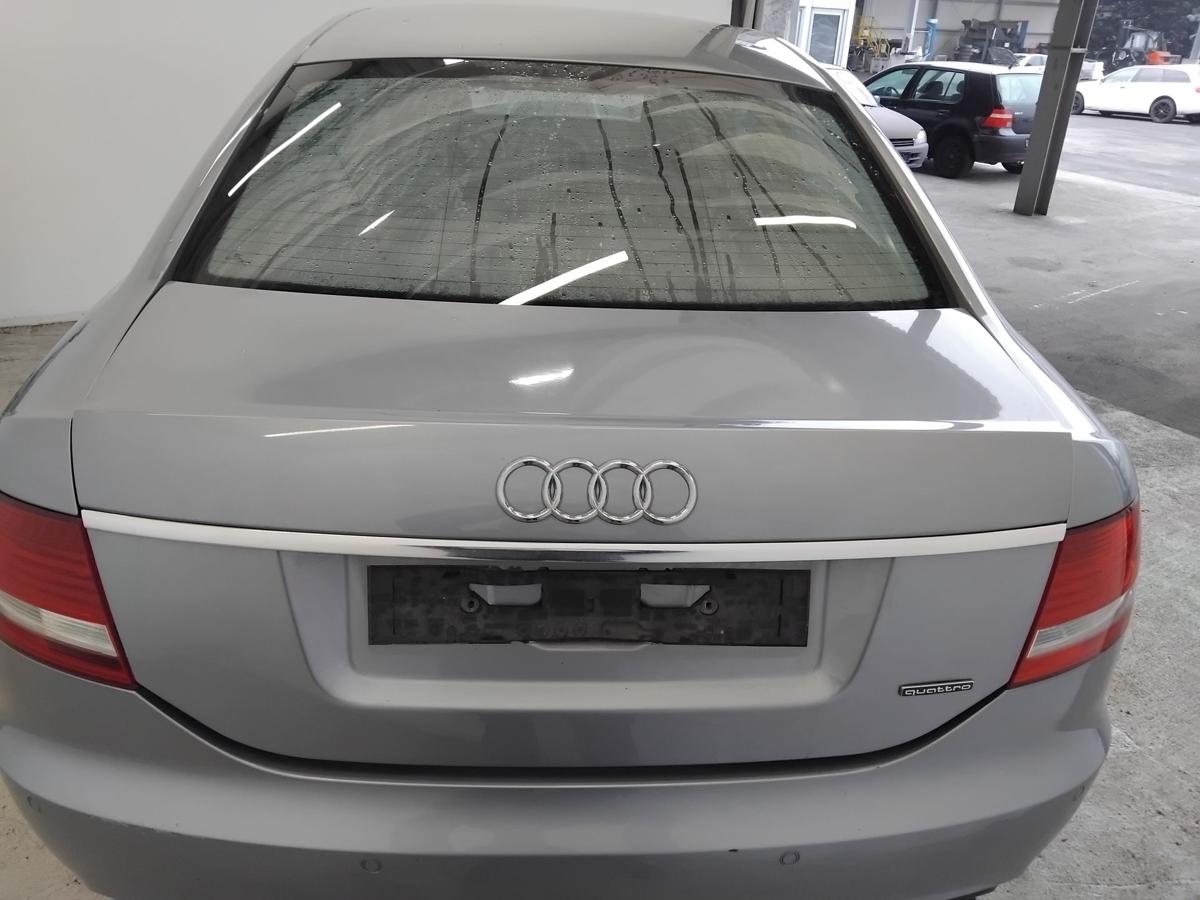 Audi A6 4F Limousine original Heckklappe LY7H Akoyasilbermetallic BJ2006