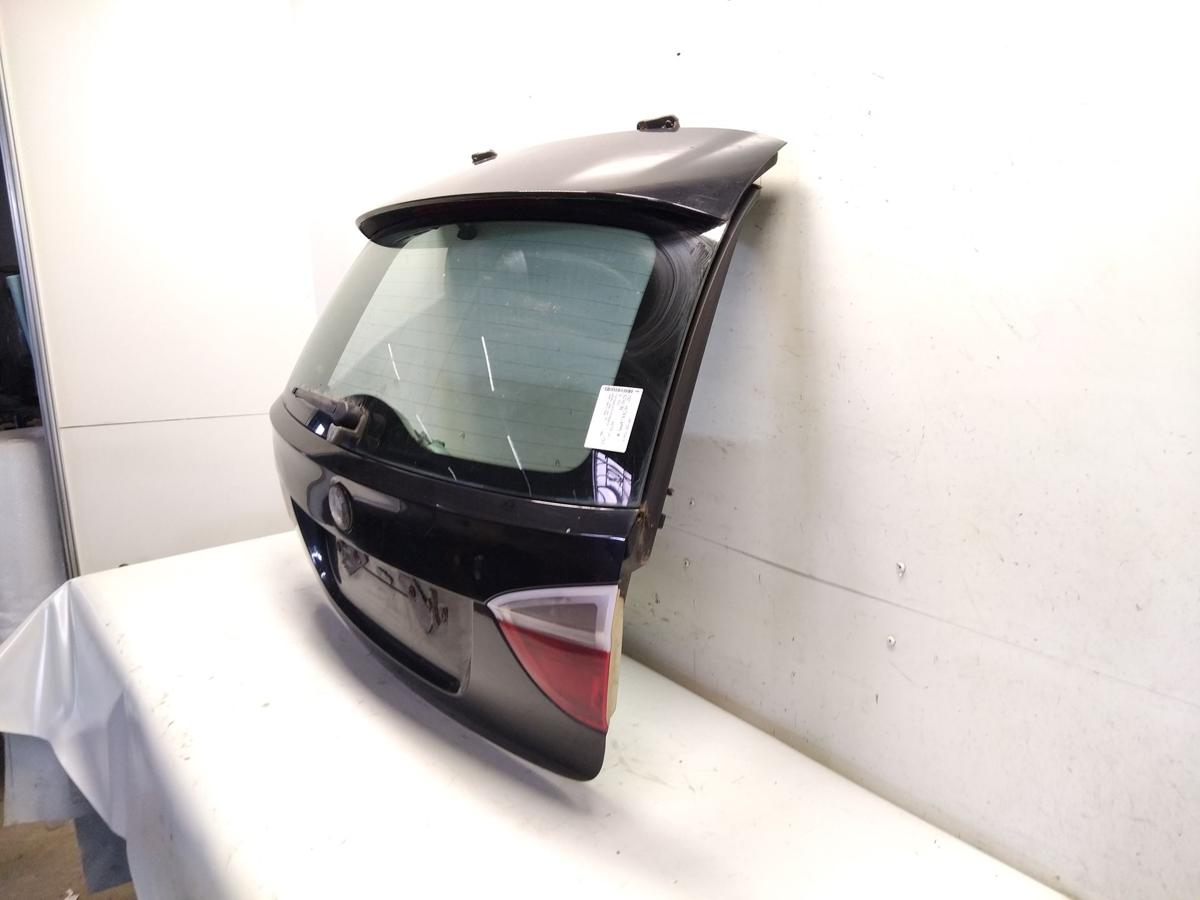 BMW 3er Touring E91 Heckklappe blacksapphiremetallic 475/9 mit Scheibe Bj.2006