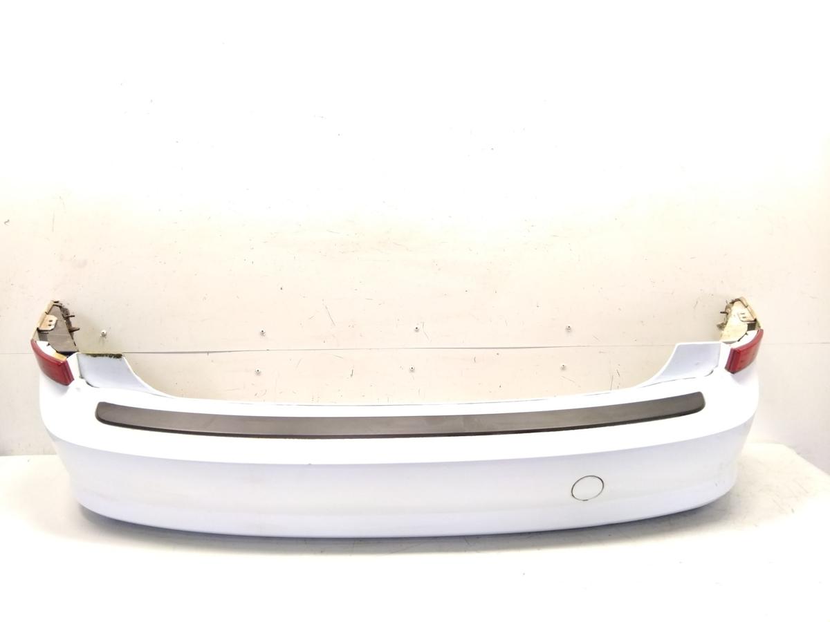 Ford C-Max 1 original Sto&szlig;f&auml;nger Sto&szlig;stange hinten frostwei&szlig; Facelift BJ2008
