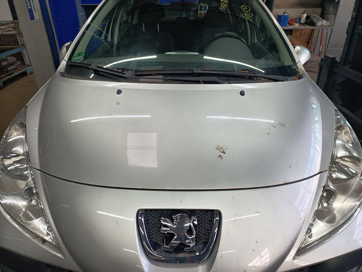 Peugeot 207 Bj 2008 original Motorhaube Deckel vorn EZR Aluminium Grau Metallic