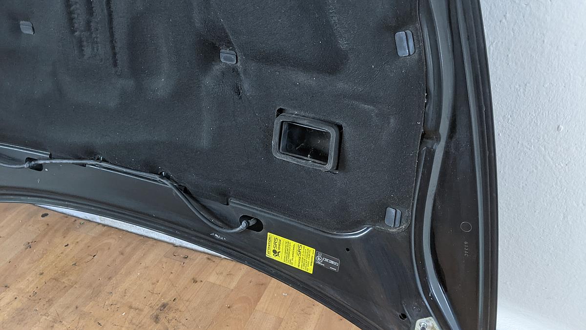 Volvo V50 Haube Motorhaube Klappe BLACK STONE SOLID