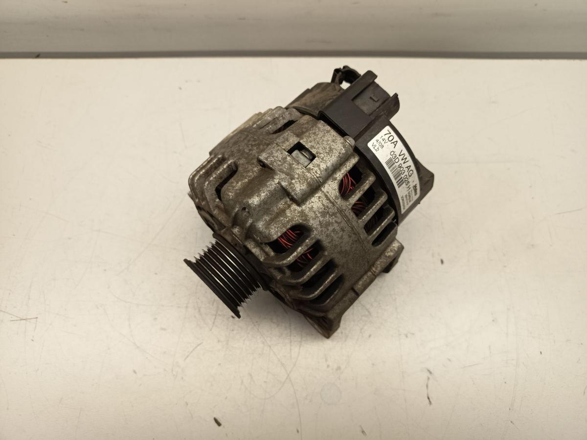 Skoda Fabia II 5J original Lichtmaschine Generator 1.2l 44kW Benzin 70A Bj 2008