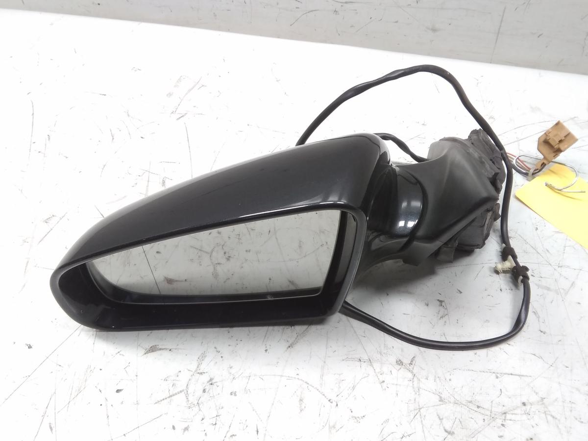 Audi A4 B6 8E orig.Au&szlig;enspiegel links elektrisch&beheizt BJ2004 LZ9W ebonyschwarzmetallic