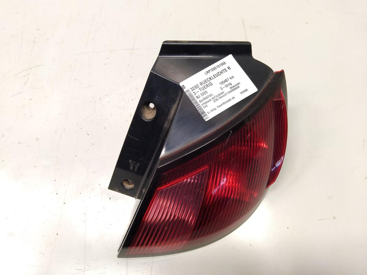 Mitsubishi Colt Z30 orig. Rückleuchte Heckleuchte rechts 3-türig Facelift BJ2009