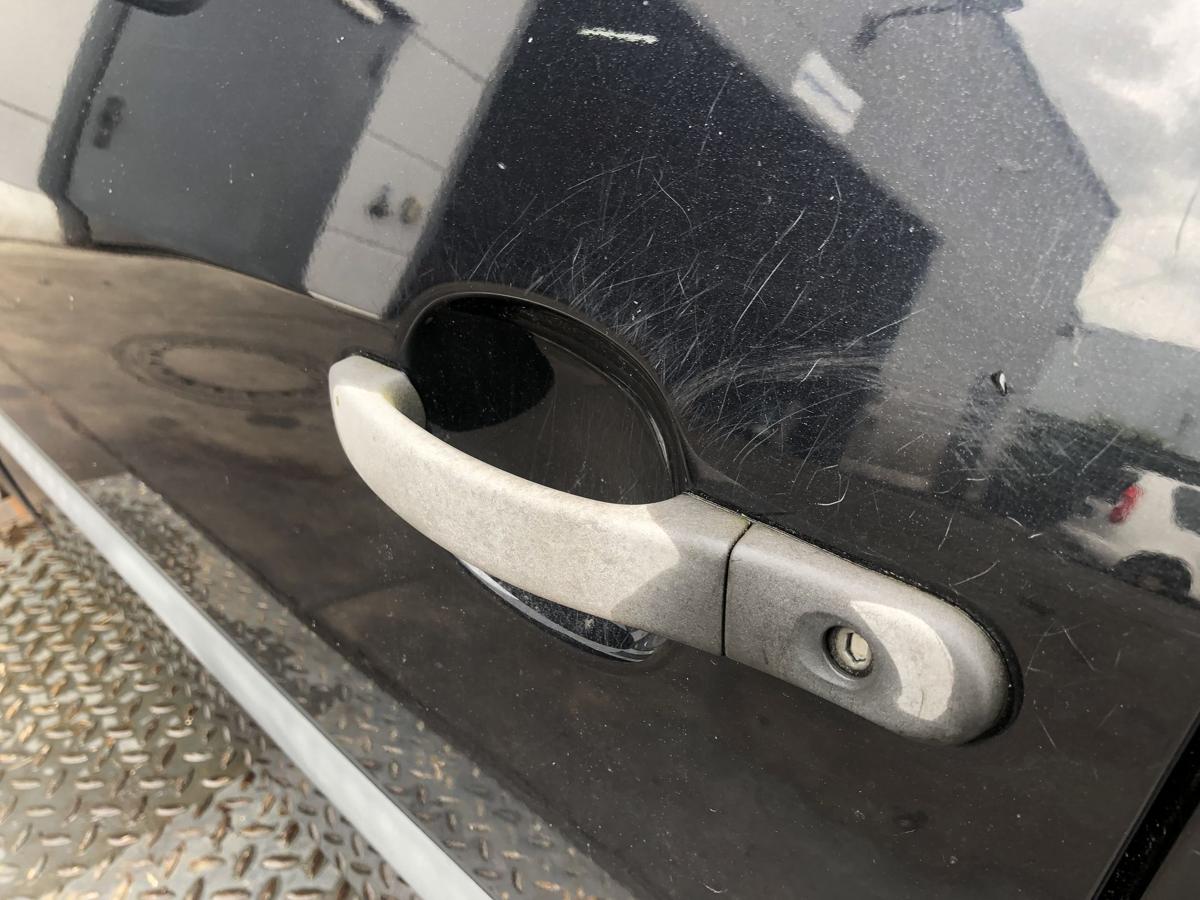 Ford Fiesta ´02 original Tür vorn links Fahrer Pantherschwarz Bj 2007