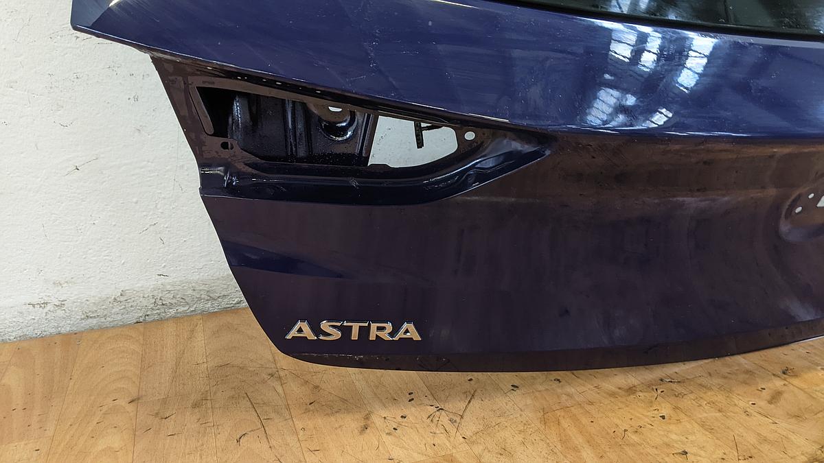 Opel Astra K Heckklappe Kofferraumklappe Deckel hinten 20Z Royalblau