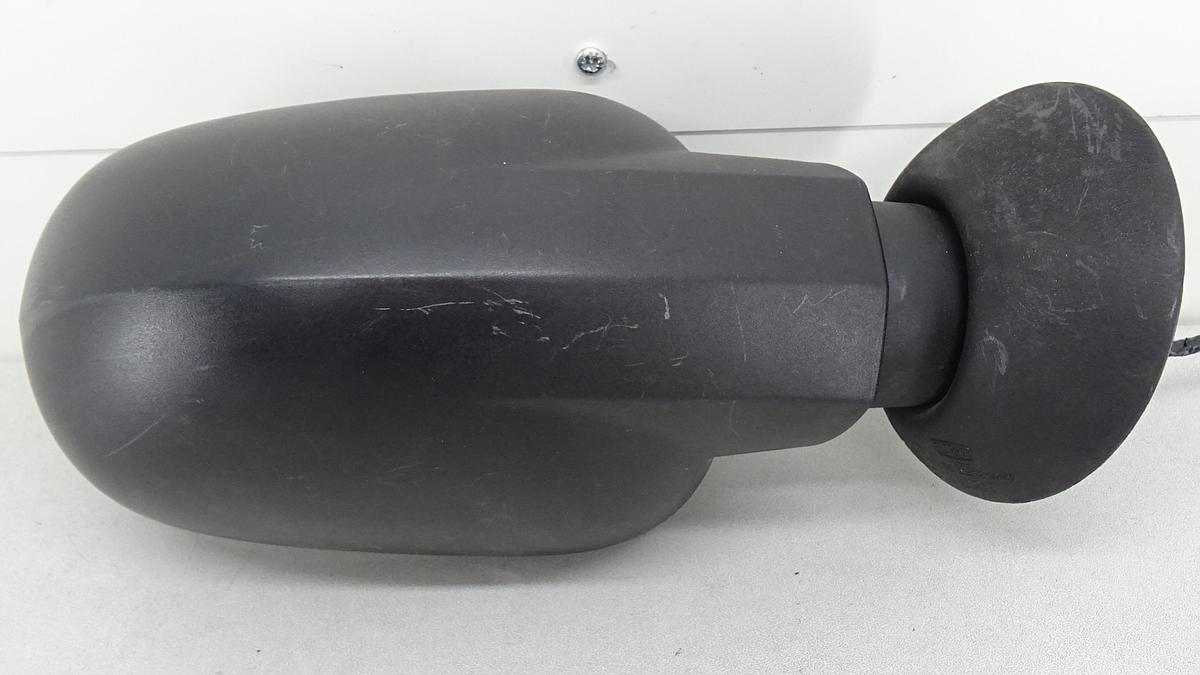 Dacia Logan Bj2006 Au&szlig;enspiegel rechts in unlackiert schwarz elek 5 Pins bis 06