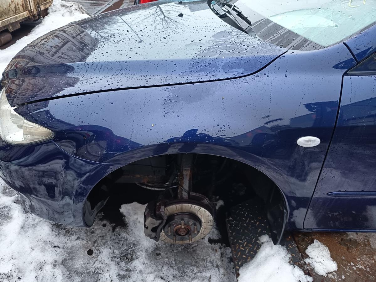 Mazda 6 GG orig Kotfl&uuml;gel vorn links Blau Met / vor Facelift 02-05 Bj 2002