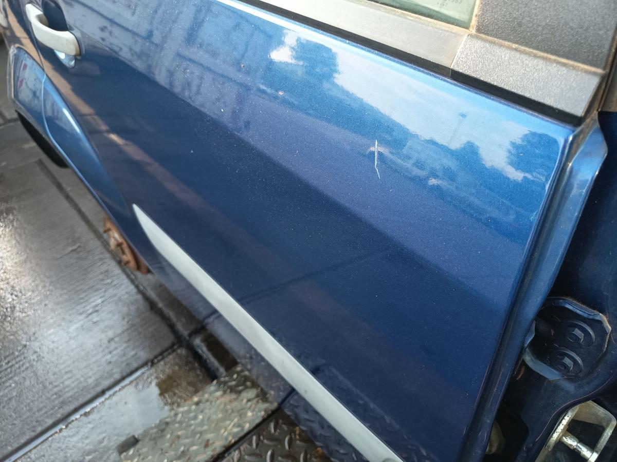 Ford Fiesta VI JH1 original T&uuml;r hinten rechts Fond C-Burmablau Bj 2007