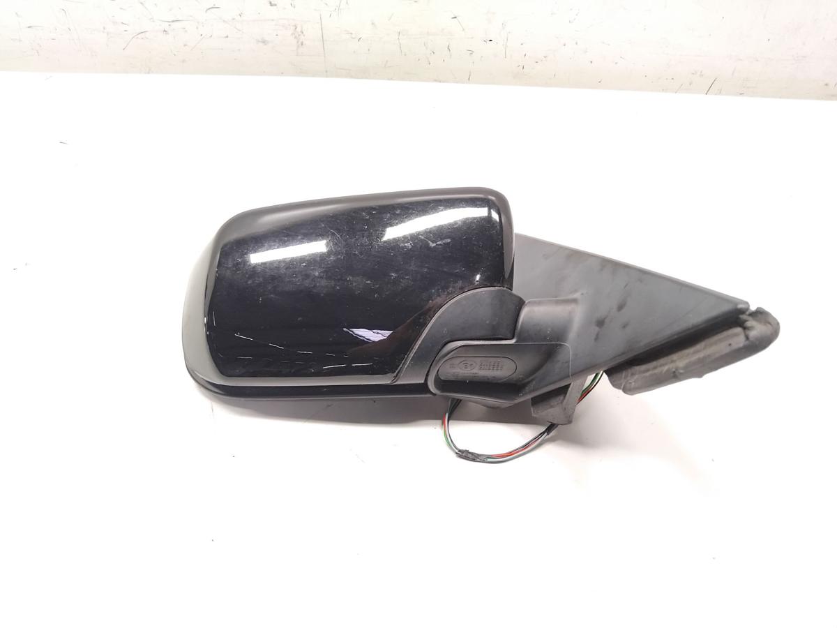 BMW 3er E46 original Au&szlig;enspiegel rechts elektrisch schwarzmetallic Bj.2002