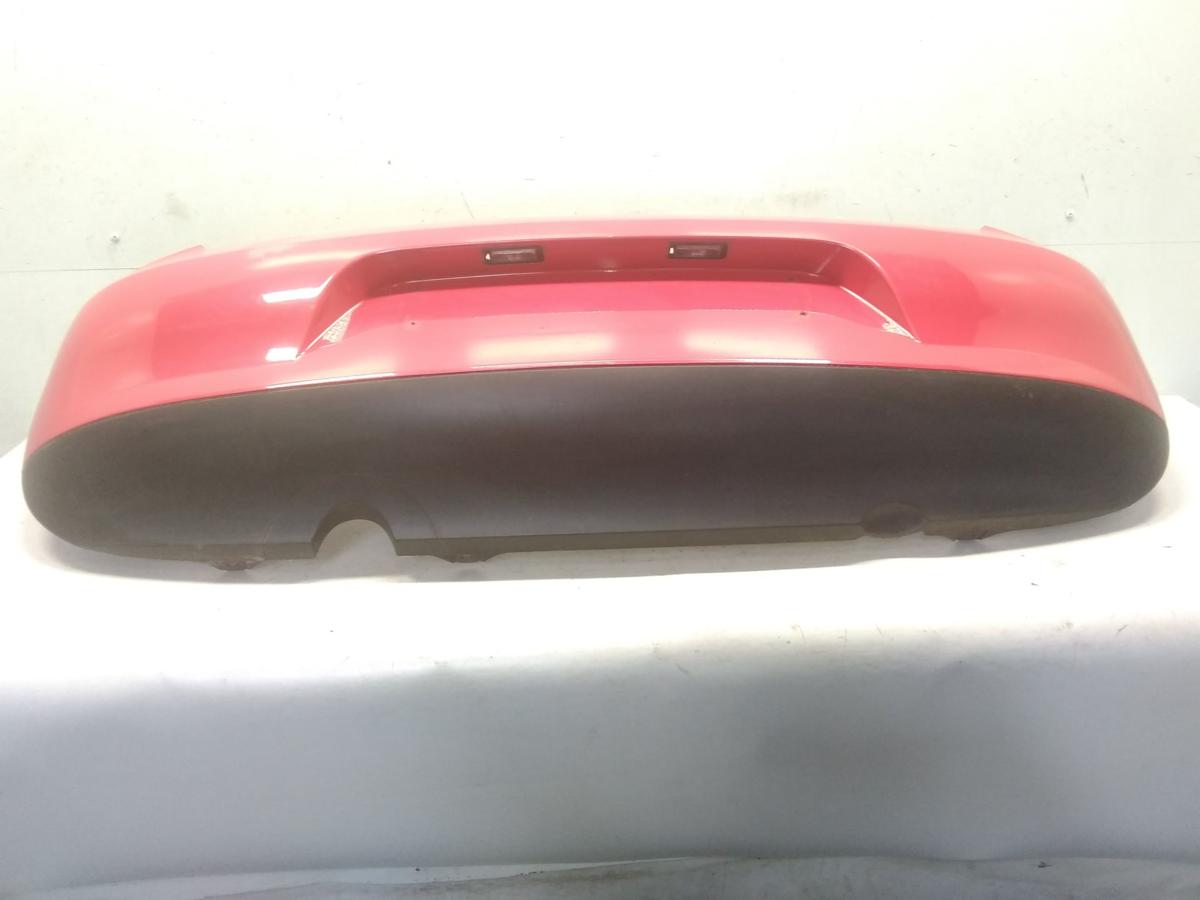 VW Fox 5Z original Stossfänger Stoßstange hinten tornadorot LY3D BJ2005