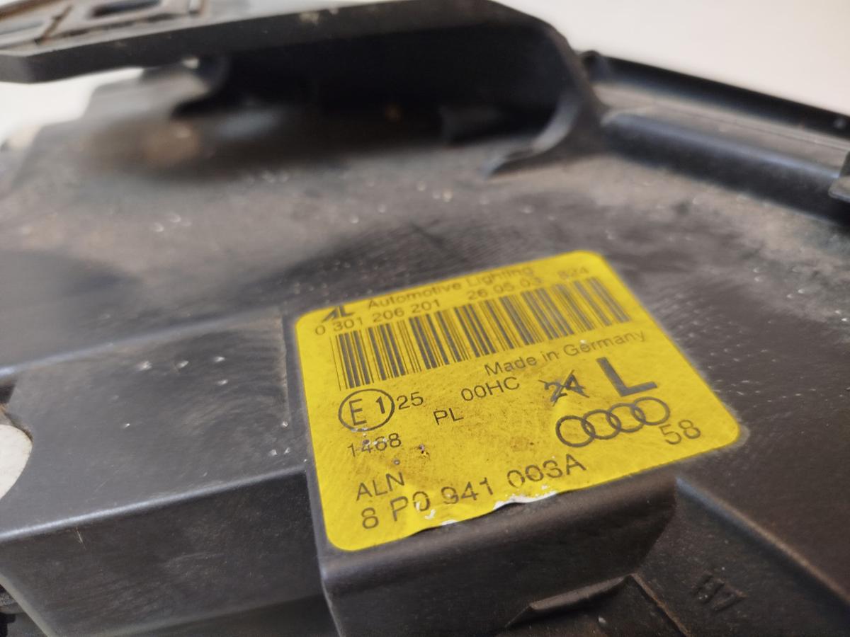 Audi A3 8P bis 2005 Scheinwerfer links Halogen Tr&uuml;b Frontscheinwerfer OEM