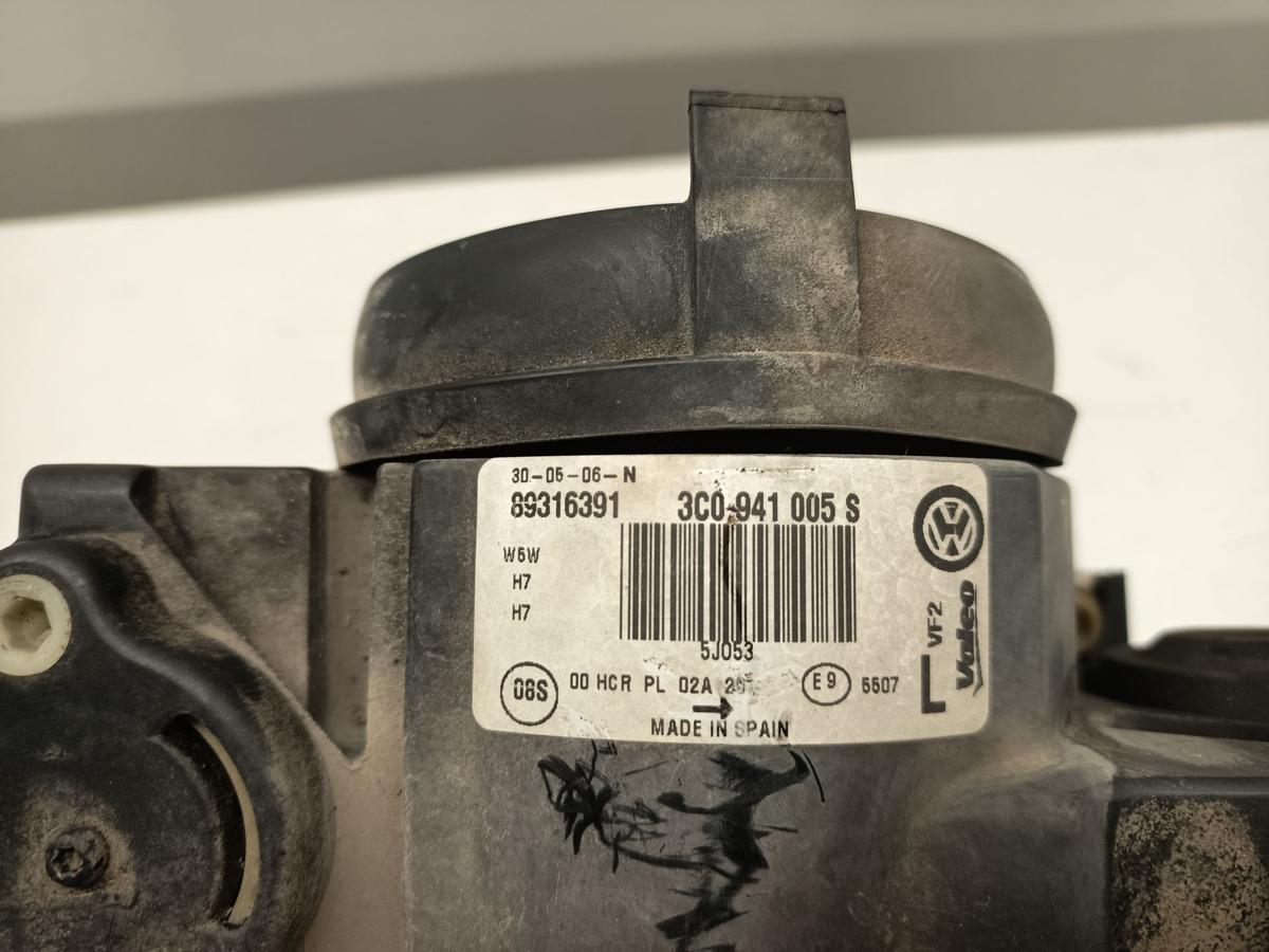 VW Passat 3C original Scheinwerfer links Halogen Baujahr 2006