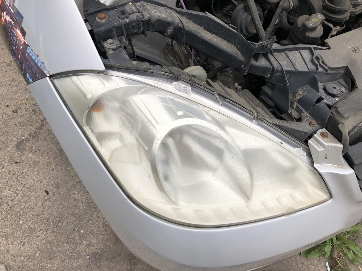 Mercedes A-Klasse W169 Scheinwerfer rechts Hauptscheinwerfer Halogen Mopf Tr&uuml;b