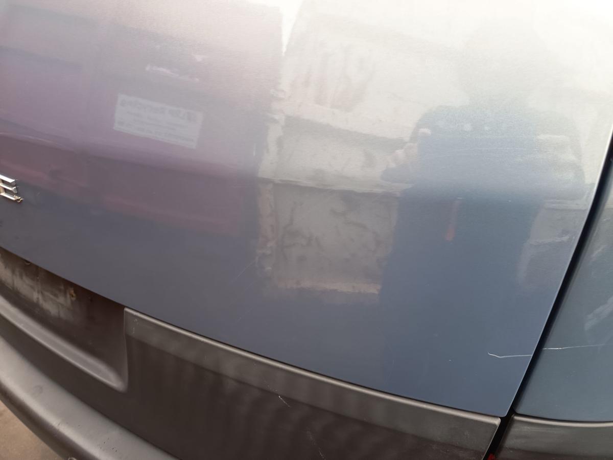 Renault Espace IV JK0/JK1 Bj 2003 orig Heckklappe mit Scheibe FLH Blue Ted47
