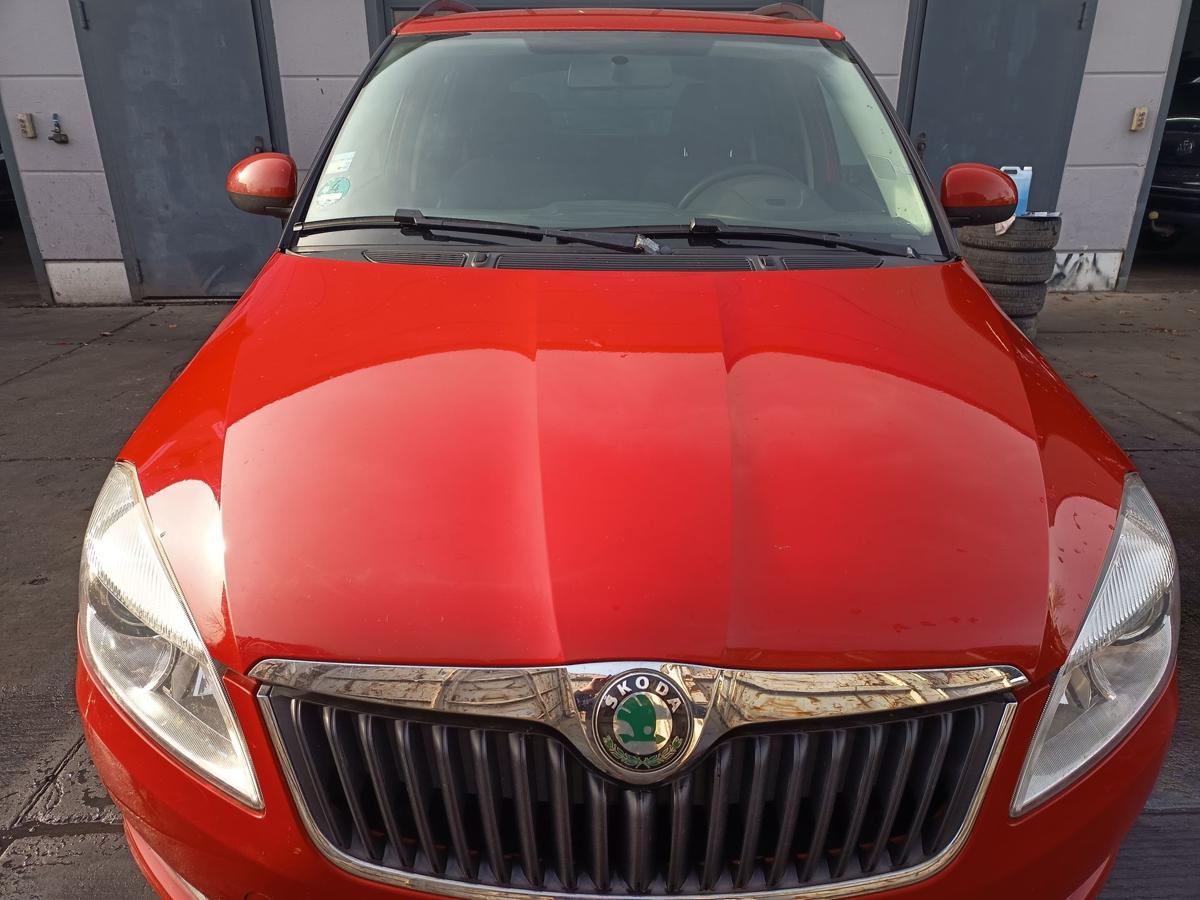 Skoda Fabia 5J orig Motorhaube Klappe Front LF3K Rot ab 2010