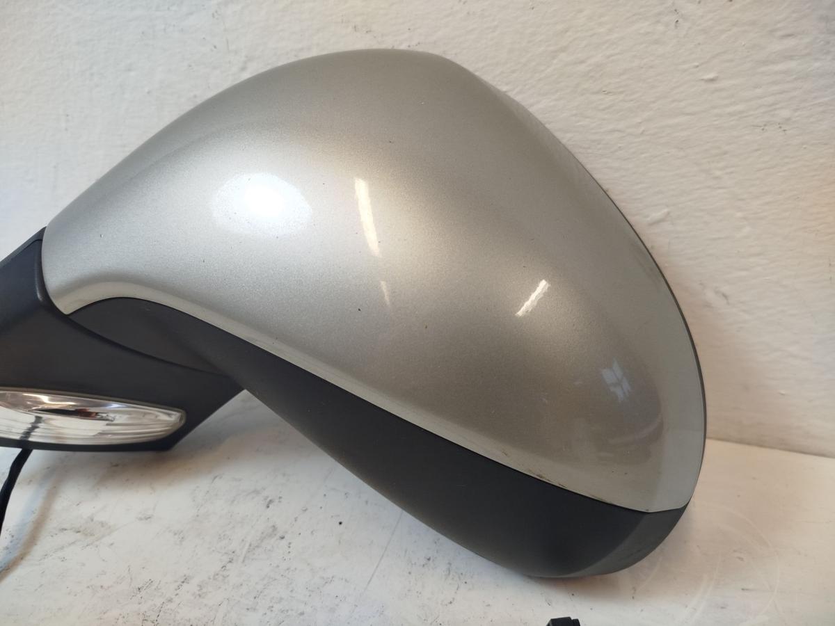 Peugeot 207 SW WE Au&szlig;enspiegel links R&uuml;ckspiegel elektrisch ETS Aschgrau