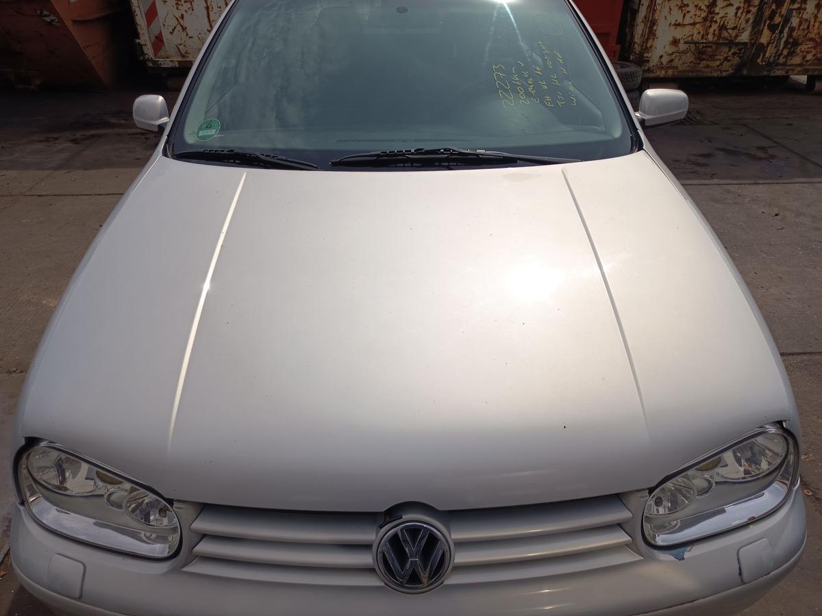 VW Golf IV original Motorhaube Klappe Deckel vorn Front B7Z Satinsilber Bj 1998